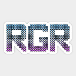 Retro Games Racing Sticker